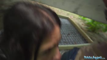 Spanish College Cutie Takes Big Dick in Public POV