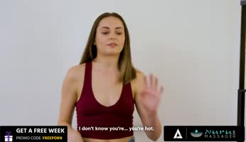 Aften Opal's Nuru Massage Delight: Deep Throating Alex Legend's Big Dick