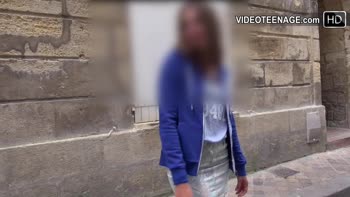Meet Lovely: A Teen (18+) Brunette's Casting Audition