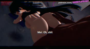 Sweetlife060's Mei Spreads Passion in Honkai Impact's Anime XXX
