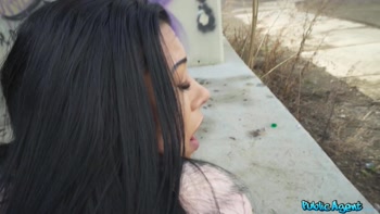 Public Agent - My Friend Fucks her Hot Tanned Body Outdoors in Public