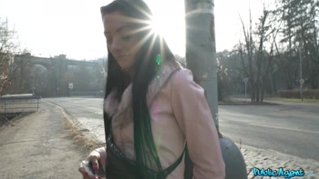 Public Agent - My Friend Fucks her Hot Tanned Body Outdoors in Public