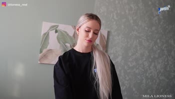 Mila Lioness's Step Sis Secret: A Blonde Teen (18+)'s Big Dick Surprise