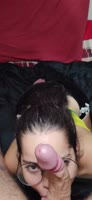 White Wolf OFC - White Wolf's Steamy Shower Surprise - POV Blowjob & Cumshot