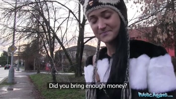 Public Agent Russian Gets Fucked By a Big Cock in her Bedroom