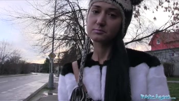 Public Agent Russian Gets Fucked By a Big Cock in her Bedroom