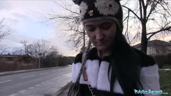 Public Agent Russian Gets Fucked By a Big Cock in her Bedroom