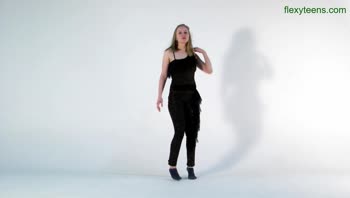 Sofya's Flexi Fantasy: Stretching Legs & Revealing Perfection