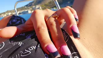 Sun-Kissed Solace: MissLadyXx's Yacht Day Delights