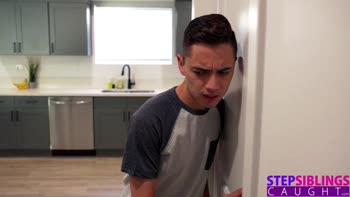 Molly Little Teases Stepbro's Tiny Cock with Big Blonde Boobs