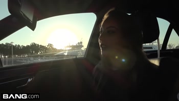 Jessie Wylde's Sizzling POV Blowjob in Public