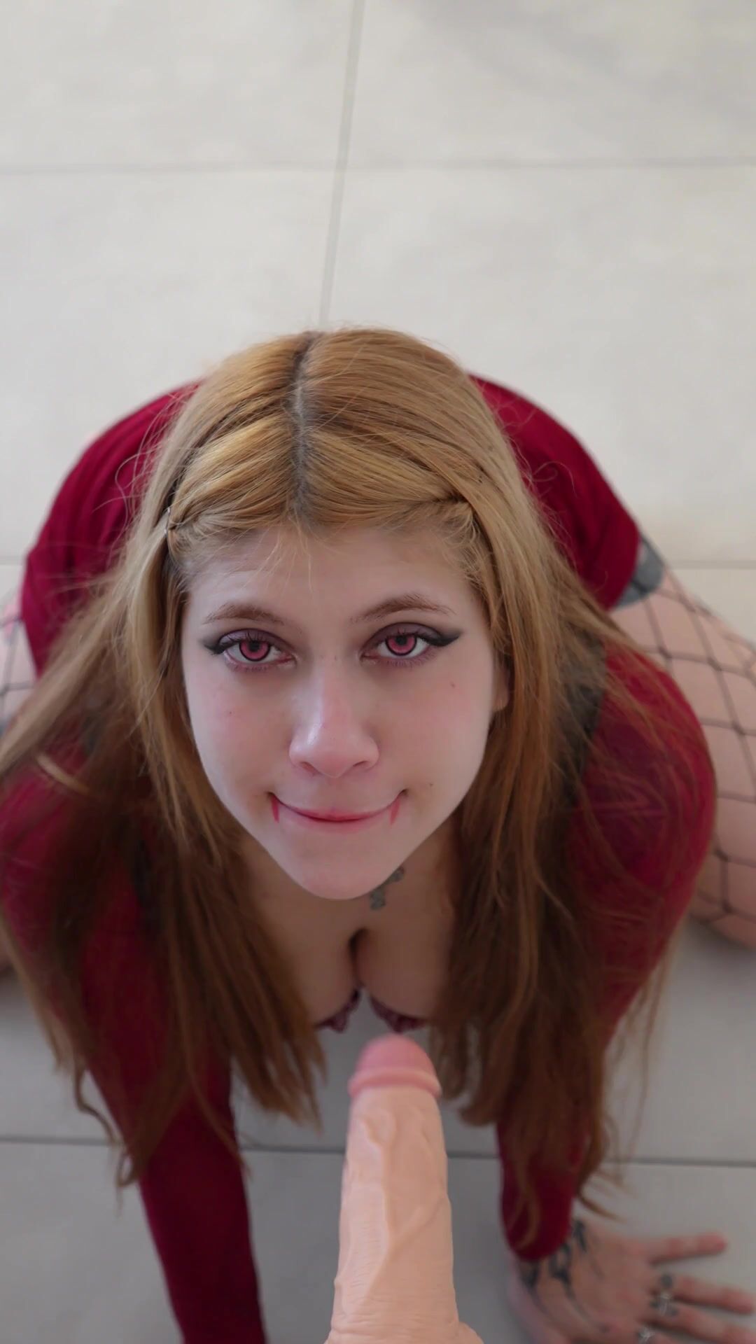 Coral Jade Vampire Squirts on your Cock