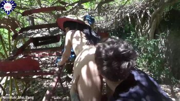Mei Pang's Wild Outdoor Encounter: Big Ass Latina Action