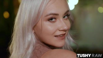 TUSHYRAW Cute Blonde Gets Her Perfect Little Ass Stretched