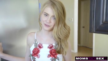 MomsTeachSex - Hot StepMom Caught With StepSiblings In Threesome