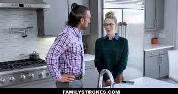 Johnny Castle's Taboo Stepdad Fantasy with Blonde Teen (18+) Lily Larimar