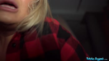 Public Agent - Curvy BLONDE with Great Looking TITS and ASS