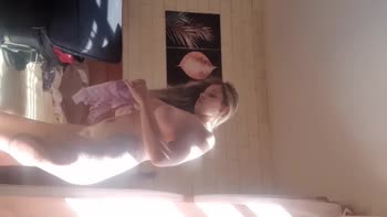 NatyVarga's Neiorly Seduction: Blonde Teen (18+) in Red Stockings