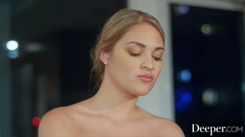 Deeper. Gorgeous Gold Digger Is Seduced By Boyfriend's Dad