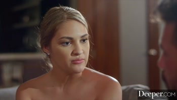 Deeper. Gorgeous Gold Digger Is Seduced By Boyfriend's Dad