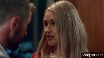 Deeper. Gorgeous Gold Digger Is Seduced By Boyfriend's Dad