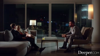 Deeper. Gorgeous Gold Digger Is Seduced By Boyfriend's Dad