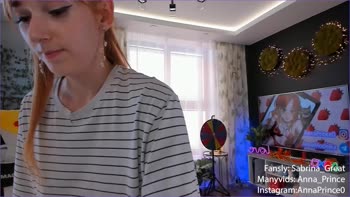 Sabrina_Great - Sabrina's Fiery Tease: Redhead Destroys Her Old T-Shirt