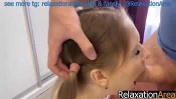 RelaxationArea's Russian Teen (18+) Sucks Dick in School Settings