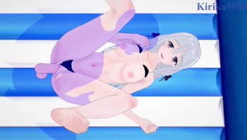 Sizzling Beachside Passion: Hiyori Shiina in Classroom of the Elite Hentai