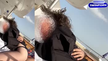 Napirat's Spontaneous Yacht Romp: Deepthroat and Creamy Finale