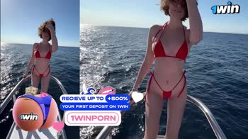 Napirat's Spontaneous Yacht Romp: Deepthroat and Creamy Finale
