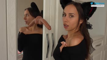 Veronika Dark's Sensual Neko Girl Solo