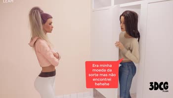 3DCGPTBR's Brazilian Blowout: Cartoon Handjob Fun