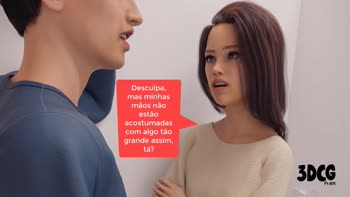 3DCGPTBR's Brazilian Blowout: Cartoon Handjob Fun