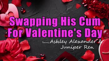 Ashley Alexander & Lucky Fate's Sultry Valentine's Threesome