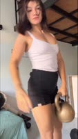 Fit Brunette Goddess Mikitabby's Sultry TikTok Compilation