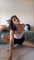 Fit Brunette Goddess Mikitabby's Sultry TikTok Compilation