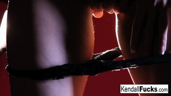Kendall Karson's Sizzling Solo: Wet and Ready