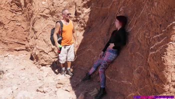 Redhead Step Daughter Zoe Oliver Serves Step Dad Marcus London