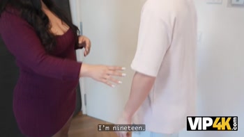 VIP4K. Mature with a Hairy Pussy Seduced a Handyman