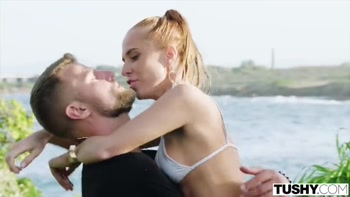 TUSHY Stunning Fit Redhead Holly Molly Has Her Tight Little Ass Drilled All Day