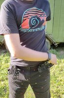 FTM standing piss outdoors
