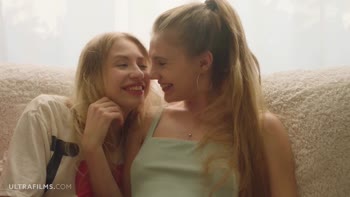 Blonde Russian Lesbians Get Naughty in HD