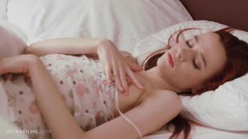 Sherice's Morning Solo: A Redhead's Sultry Awakening