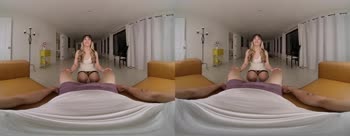 Aria Lee Teases Senator Husband with Her Perfect Round Ass in VR