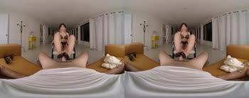 Aria Lee Teases Senator Husband with Her Perfect Round Ass in VR