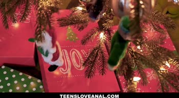 Jillian Janson's Christmas Surprise: Anal Delights with Johnny Castle