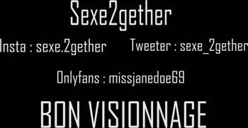 French Amateurs Get Down: Sexe2gether's Steamy Anal Encounter