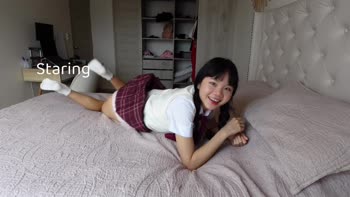 Stepdad's Secret Desire: Petite Asian FlameHEL Fingered, Licked & Fucked in School Uniform