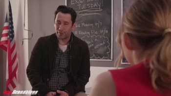 Coco Lovelock's Cheerleader Cum-Fest with Professor Tommy Pistol